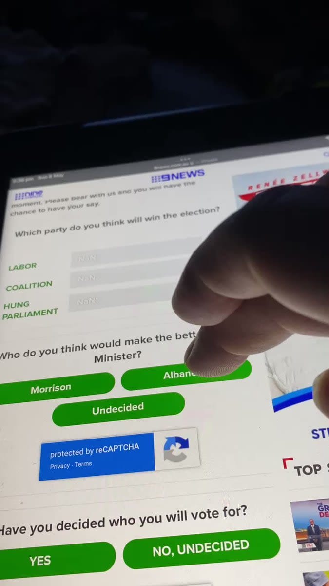 Have you decided who you will vote for?