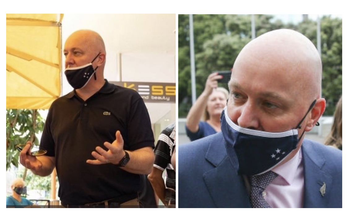 As clear as the mask on your face