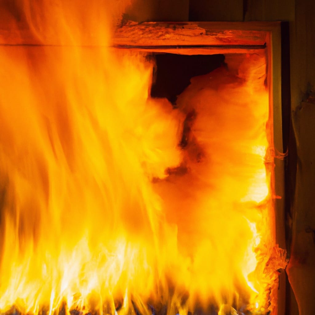 What happens in a fire at Kia Kaha primary school