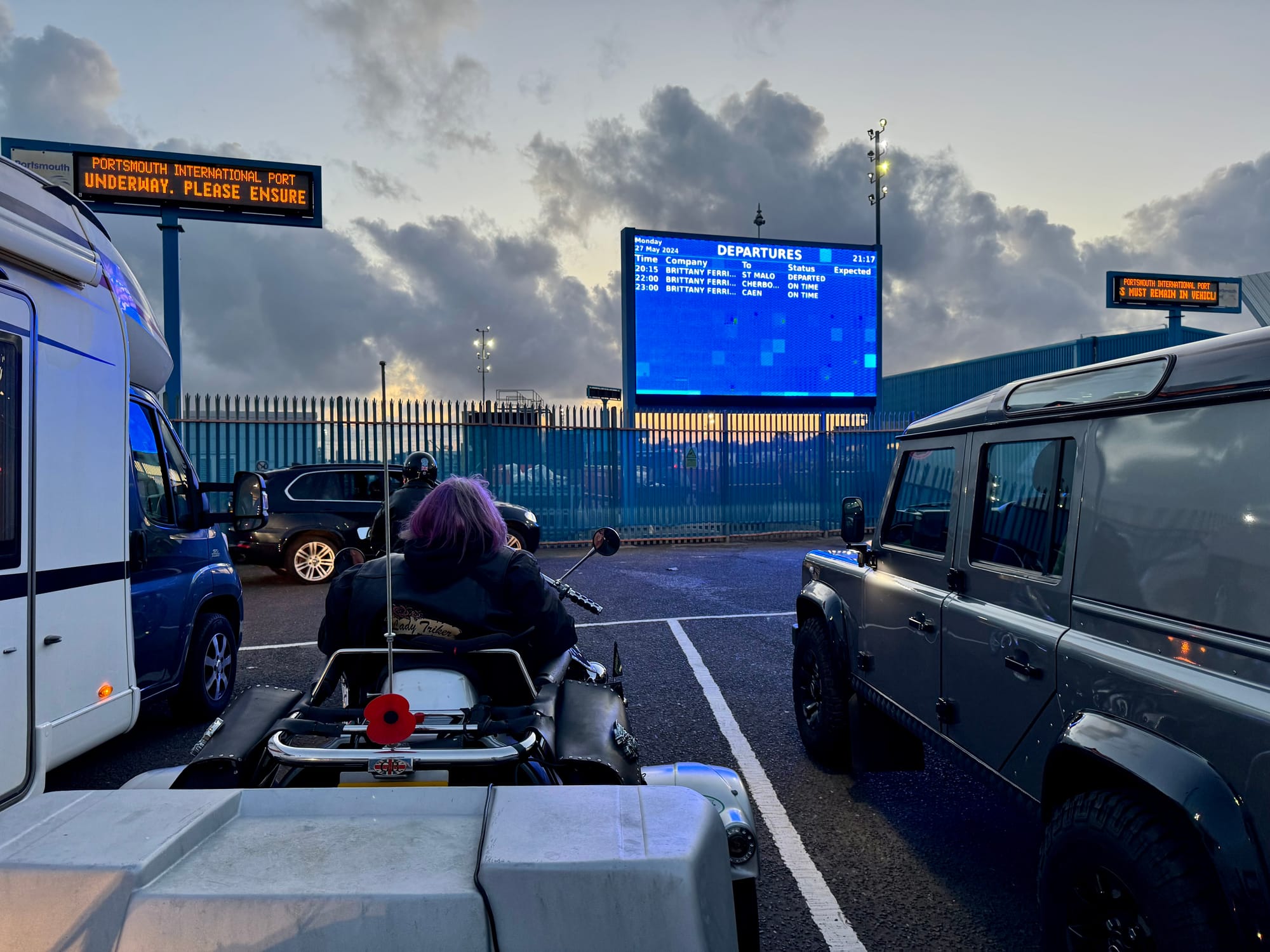 Going some place and there's no going back