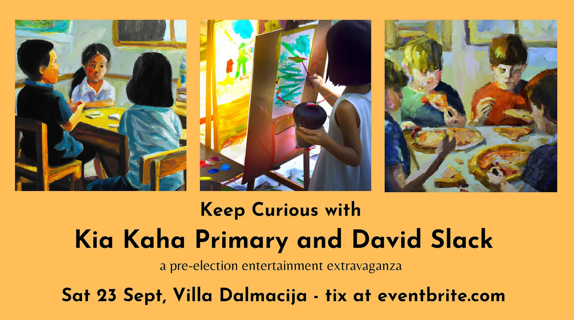 Kia Kaha Primary School in lights