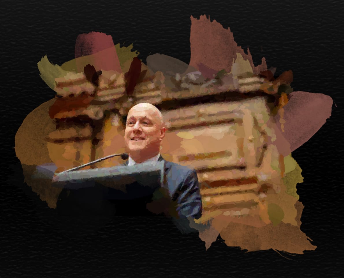 Blue-green feminist-patriarchal non-haired-Jesus